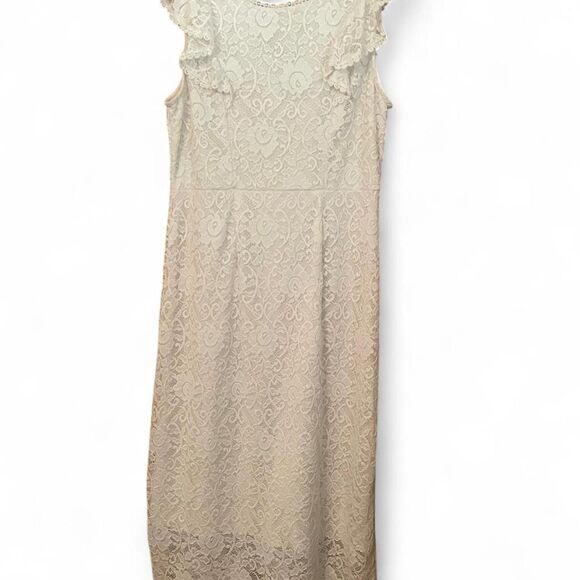 Cure Women's White and Cream Dress - Picture 1 of 3